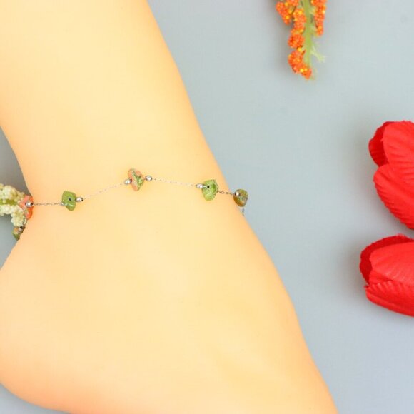 Handmade Anklet – A Stylish Choice for Women, Thoughtful Gift Idea, EVCH1088 - Picture 4 of 12